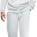 Men Tracksuits Casual Sweatsuit 2 Piece Full Zip Athletic Jogging Suit Sets Sport Sweat Suit