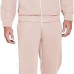 Men 2 Piece Tracksuit Casual Sweatsuits Full Zip Track Suits Jogging Athletic Suit Sets