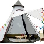 12'x10'x8'Dome Camping Tent 5-6 Person 4 Season Double Layers Waterproof Anti-UV Windproof Tents Family Outdoor Camping Tent