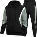 Track Suits Men Sweatsuits for Men Outfits 2 Piece Set Hoodie Sweatshirt and Joggers Sweatpants Sets