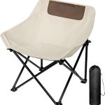 Camping Chair, Picnic Chair, Ultralight Folding Camping Chair,Outdoor Camping, Beach, Fishing, Picnic, Lawn, Concert, Hiking Foldable Camping Chair (3.5 pounds)