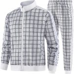 Men Casual Tracksuits Long Sleeve Jogging Suits Sweatsuit Sets Track Jackets and Pants 2 Piece Outfit